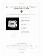 4.00 Ct. Zircon from Ceylon (Sri Lanka) Scan Report