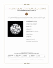 1.41 Ct. Zircon from Ceylon (Sri Lanka) Scan Report