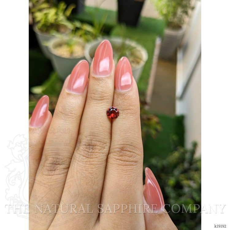 0.90 Ct. Garnet from Ceylon (Sri Lanka)