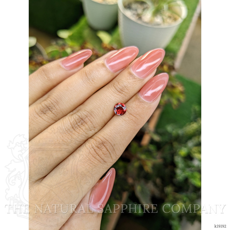 0.90 Ct. Garnet from Ceylon (Sri Lanka)