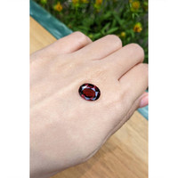 5.12 Ct. Red Garnet from Ceylon (Sri Lanka) Life Style