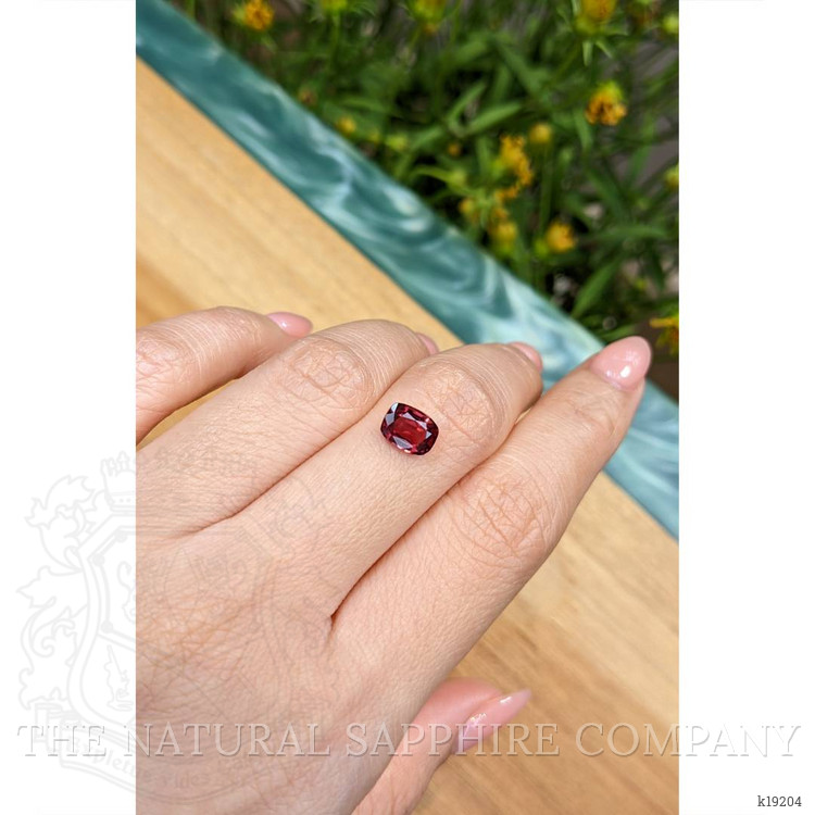 1.48 Ct. Red Garnet from Ceylon (Sri Lanka)