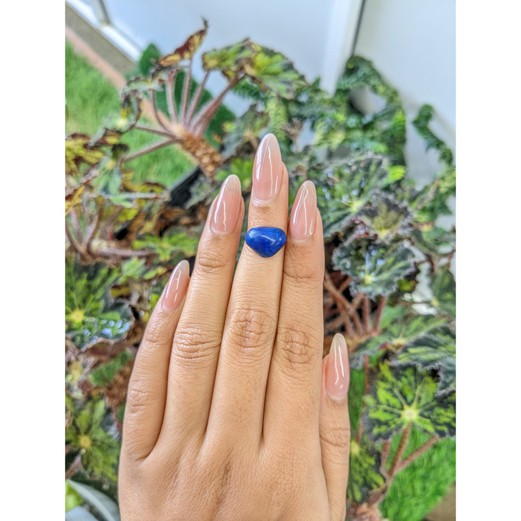 3.99 Ct. Cabochon Lapis from Afghanistan