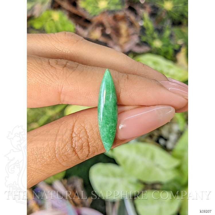 6.71 Ct. Cabochon Jade from Burma (Myanmar)