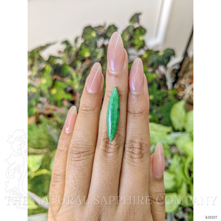 6.71 Ct. Cabochon Jade from Burma (Myanmar)