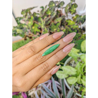 6.71 Ct. Cabochon Jade from Burma (Myanmar) Life Style