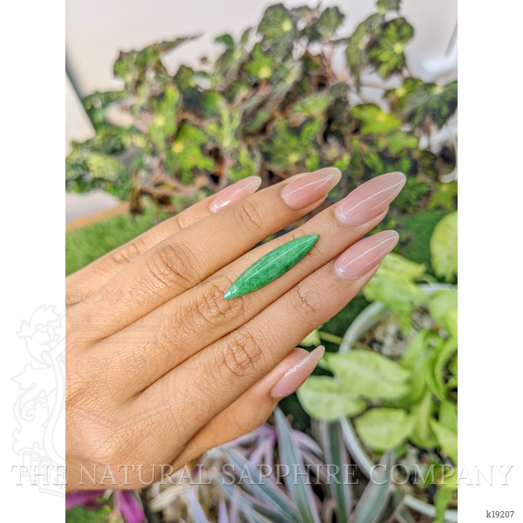 6.71 Ct. Cabochon Jade from Burma (Myanmar)