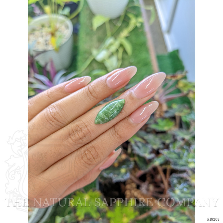 6.21 Ct. Cabochon Jade from Burma (Myanmar)