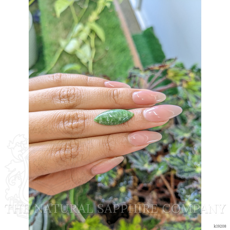 6.21 Ct. Cabochon Jade from Burma (Myanmar)