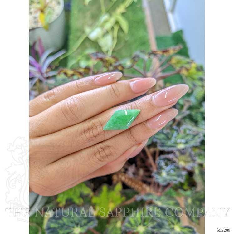 7.68 Ct. Cabochon Jade from Burma (Myanmar)