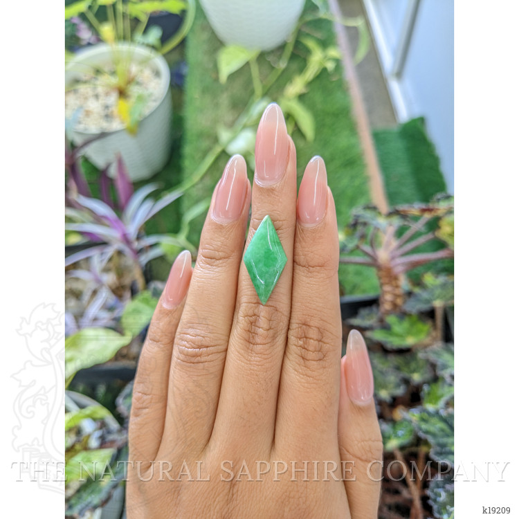 7.68 Ct. Cabochon Jade from Burma (Myanmar)