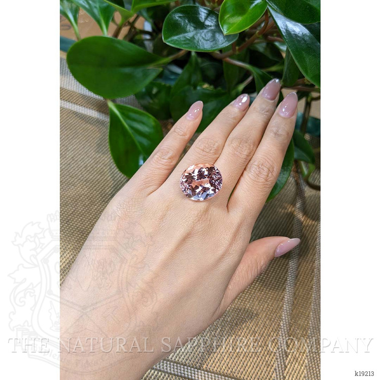 27.27 Ct. Morganite from Brazil