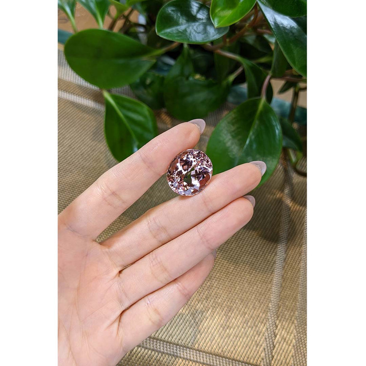 27.27 Ct. Morganite from Brazil