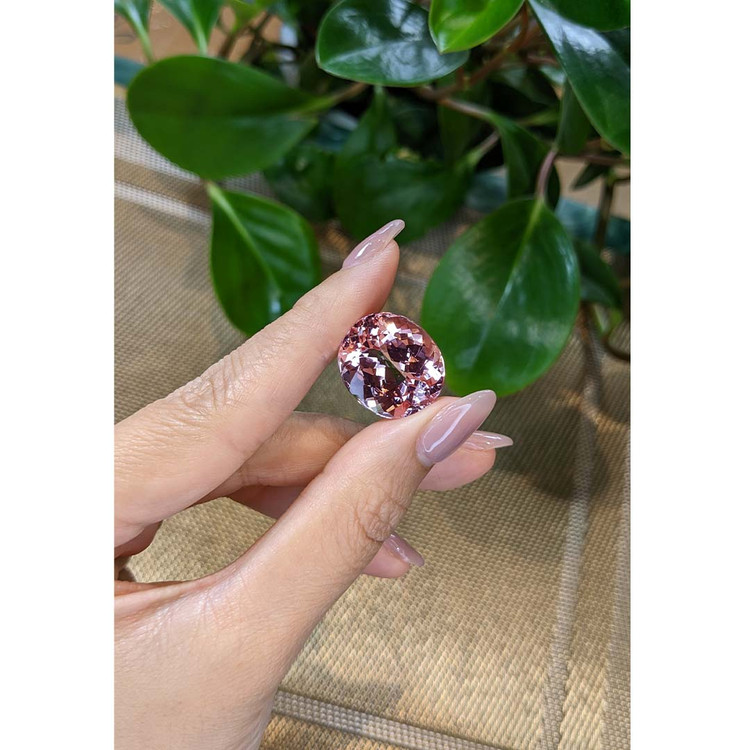 27.27 Ct. Morganite from Brazil