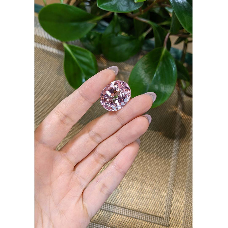 31.05 Ct. Morganite from Brazil