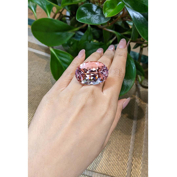 68.55 Ct. Morganite from Brazil