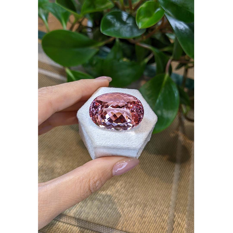 68.55 Ct. Morganite from Brazil