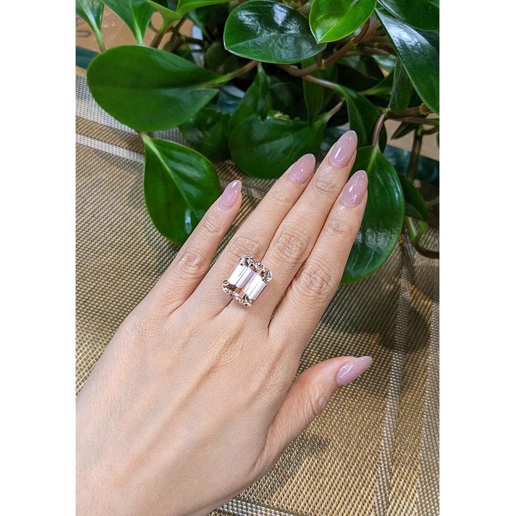 26.51 Ct. Morganite from Brazil
