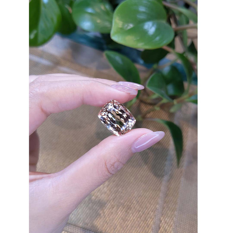 26.59 Ct. Morganite from Brazil