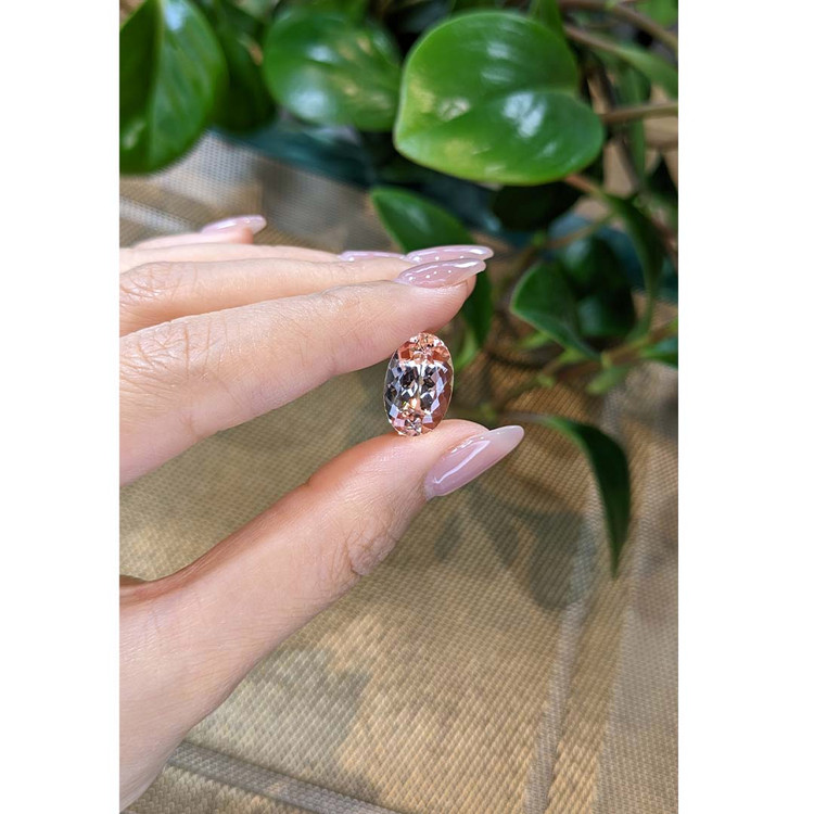 7.51 Ct. Morganite from Brazil