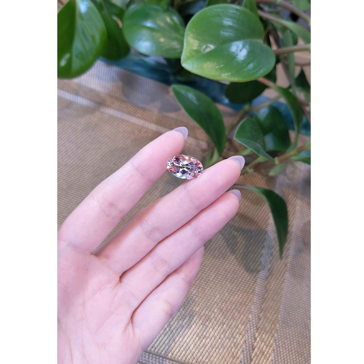 7.51 Ct. Morganite from Brazil