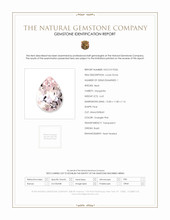 6.65 Ct. Morganite from Brazil Scan Report