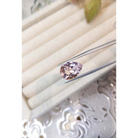 6.65 Ct. Morganite from Brazil Life Style