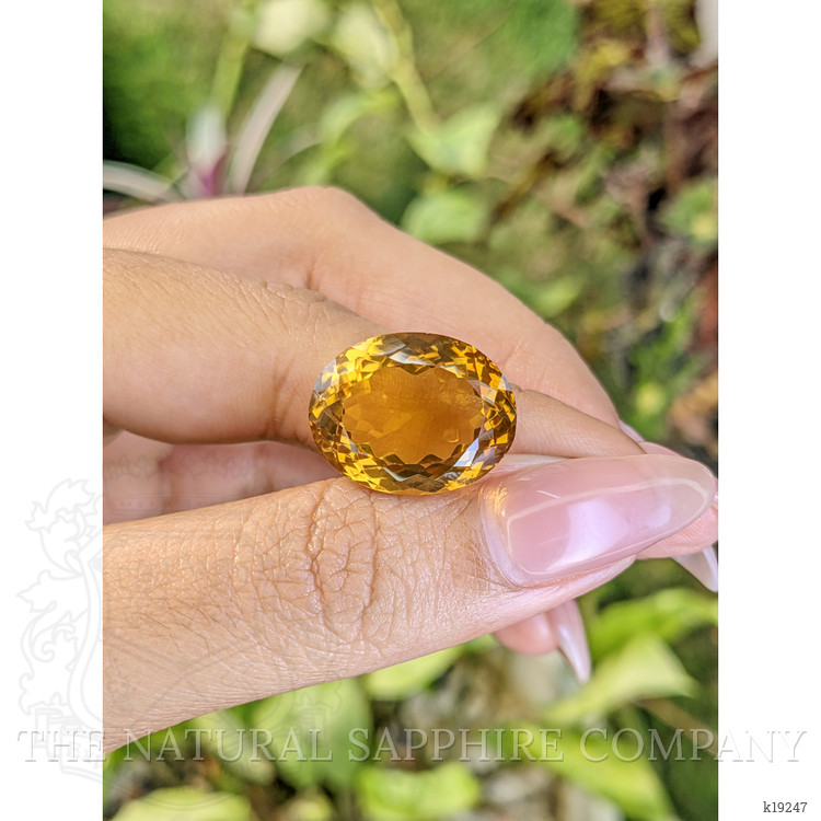 19.06 Ct. Citrine from Brazil