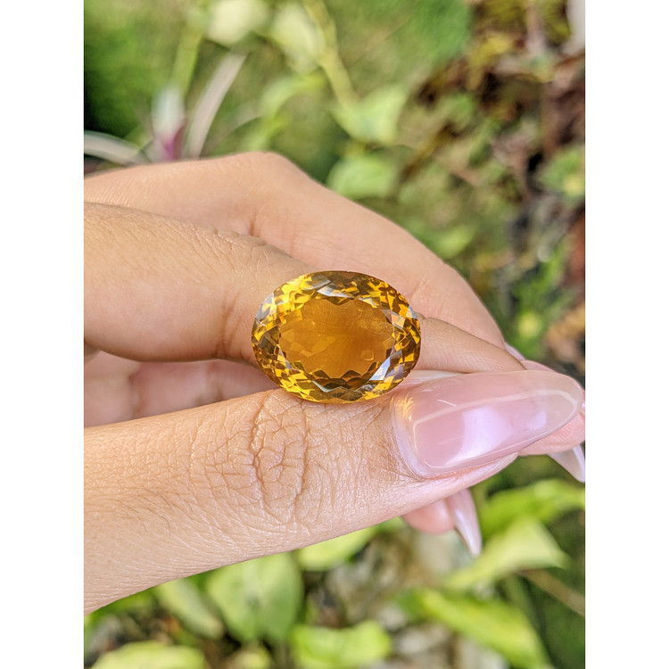 19.06 Ct. Citrine from Brazil