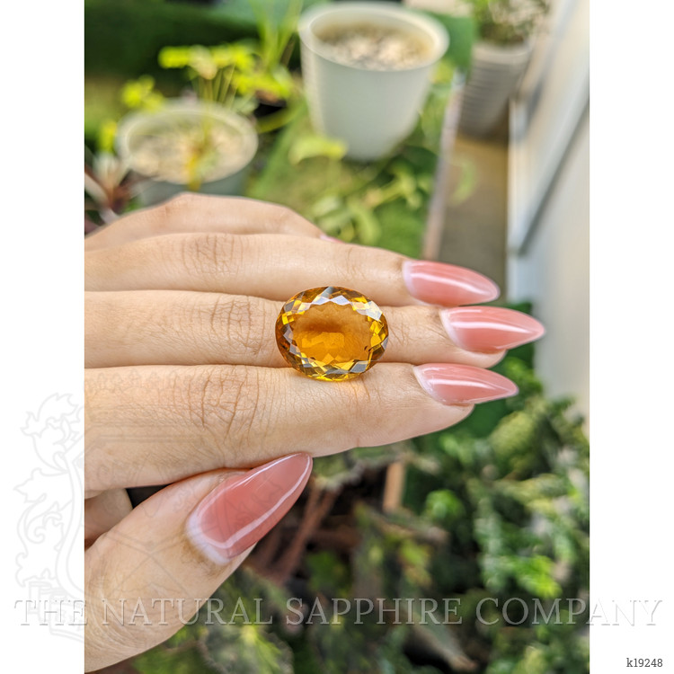 19.03 Ct. Citrine from Brazil