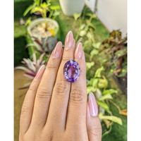 19.67 Ct. Amethyst from Brazil Life Style
