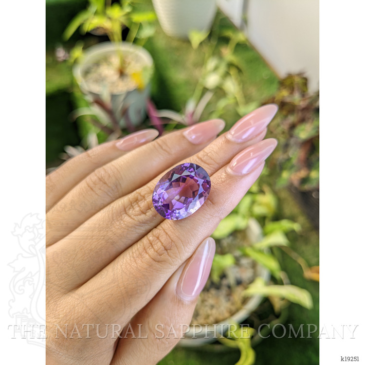 19.67 Ct. Amethyst from Brazil