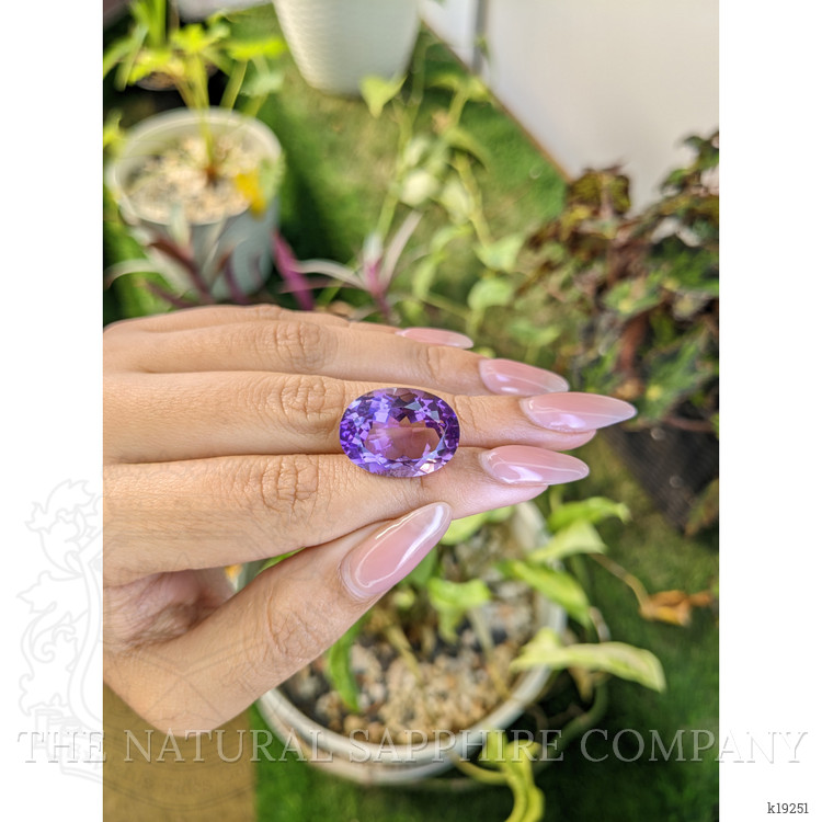 19.67 Ct. Amethyst from Brazil