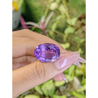19.67 Ct. Amethyst from Brazil Life Style