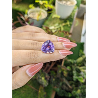 14.58 Ct. Amethyst from Brazil Life Style