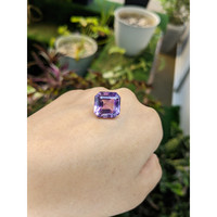 14.12 Ct. Amethyst from Brazil Life Style