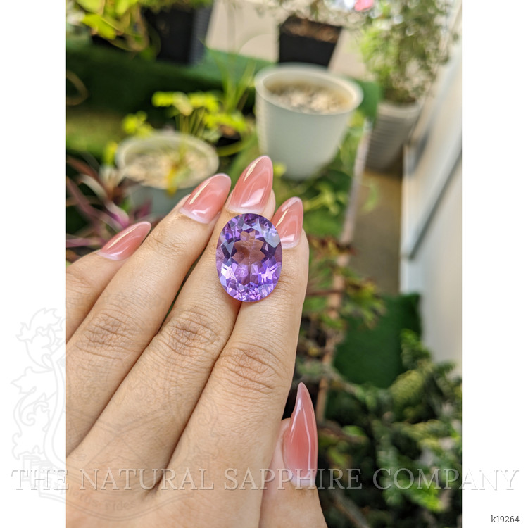 19.03 Ct. Amethyst from Brazil