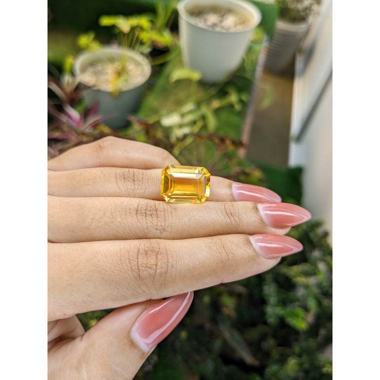 11.96 Ct. Citrine from Brazil
