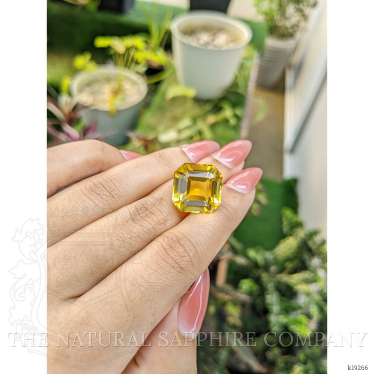 18.07 Ct. Citrine from Brazil