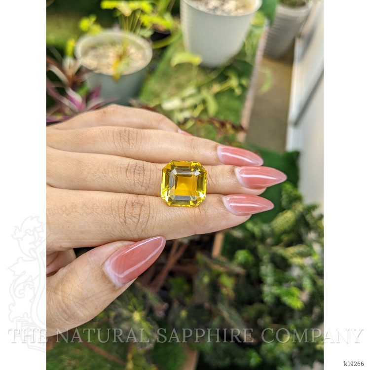18.07 Ct. Citrine from Brazil