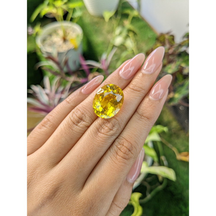 19.72 Ct. Citrine from Brazil
