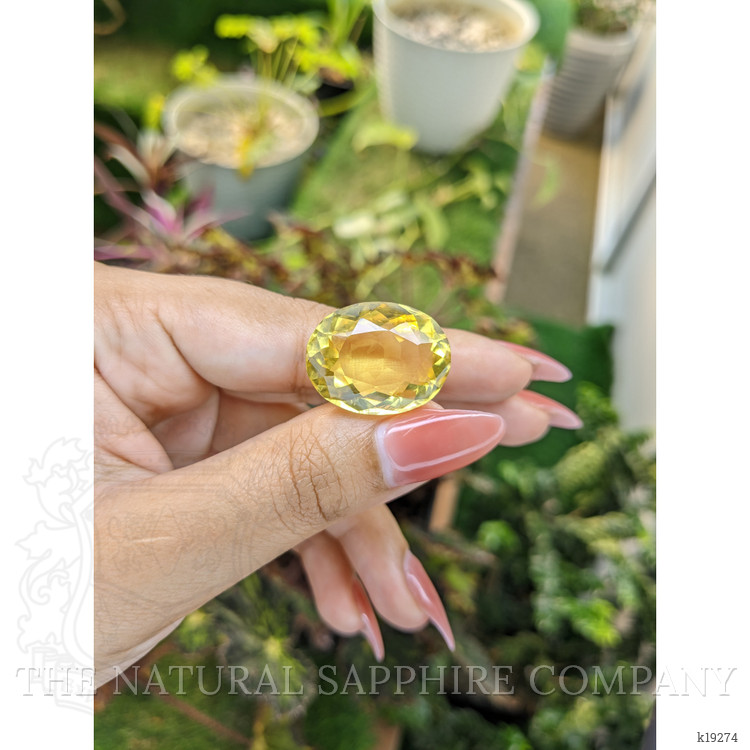 24.36 Ct. Citrine from Brazil