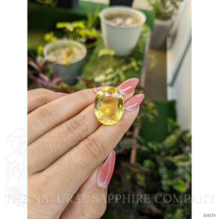 24.36 Ct. Citrine from Brazil