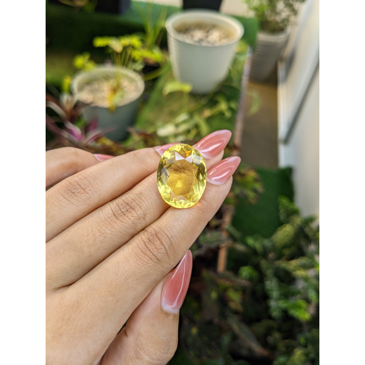 24.36 Ct. Citrine from Brazil