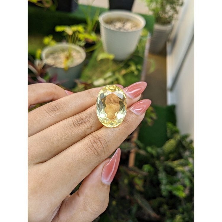 31.39 Ct. Quartz from Brazil