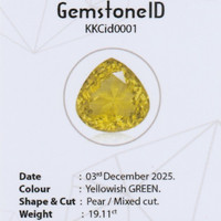 19.13 Ct. Quartz from Brazil Scan Report