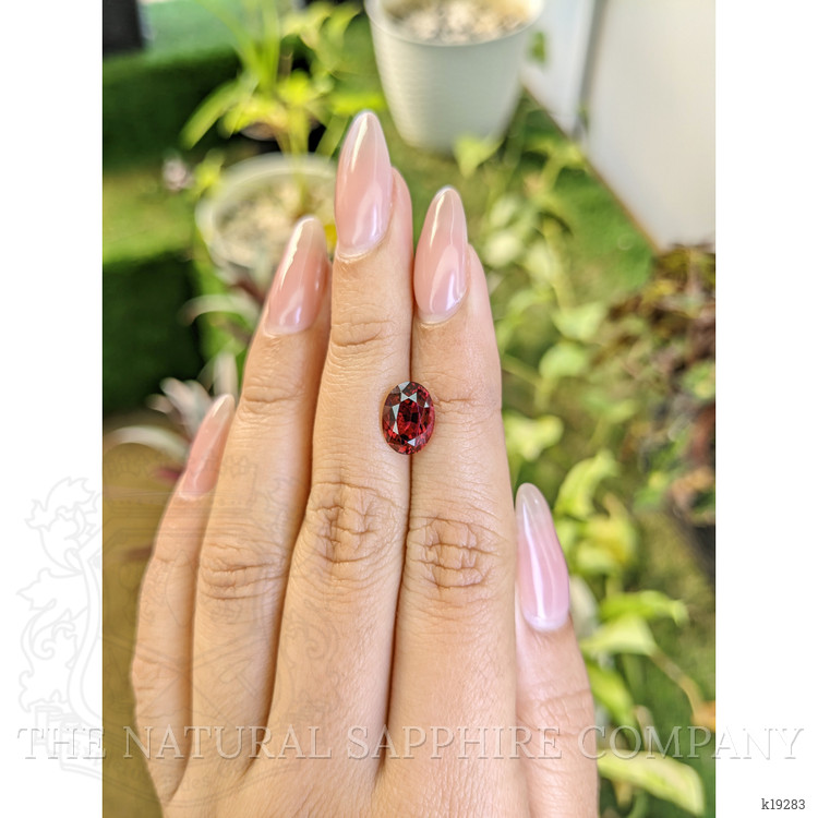 3.32 Ct. Rhodolite Garnet from Ceylon (Sri Lanka)