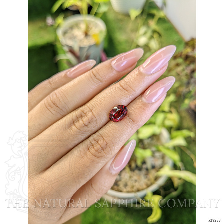 3.32 Ct. Rhodolite Garnet from Ceylon (Sri Lanka)