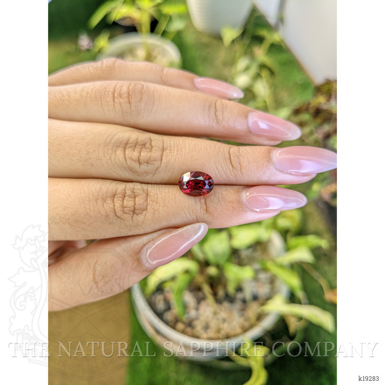 3.32 Ct. Rhodolite Garnet from Ceylon (Sri Lanka)