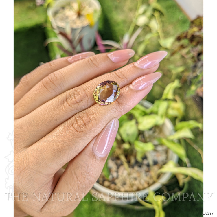 8.63 Ct. Ametrine from Ceylon (Sri Lanka)